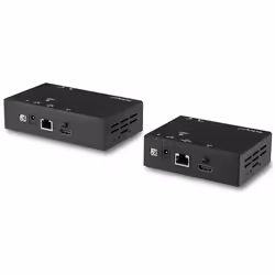 StarTech.com Rallonge HDMI sur CAT5e / CAT6 - Câble d'Alimentation - 4K 60Hz jusqu'à 70m - 1080p 60Hz jusqu'à 100m, 4096 x 21 ...