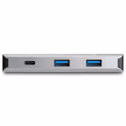 StarTech.com Hub USB-C 4 Ports - 3 Ports USB-A, 1 Port USB-C - HUB Adaptateur SuperSpeed Type C USB 3.2 Gen 2 (10Gbps) - Alimenté par bus USB - Hub Adaptateur USB-C vers USB compacte - Hub Portable - Aluminium