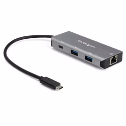 StarTech.com Hub USB-C 3 Ports USB et 1 Port Gigabit Ethernet RJ45 - 2 Ports USB-A