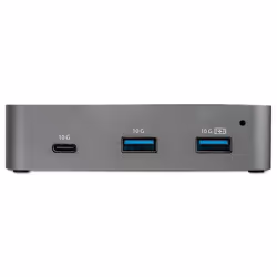 StarTech.com Hub USB-C à 3 ports - USB 3.2 Gen 2 (10Gbps) - Avec 2 ports USB-A, 1 port USB-C et 1 port GbE