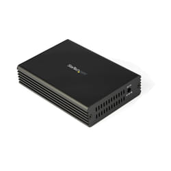 StarTech.com Convertisseur Fibre RJ45 10Gb Ethernet pour Réseaux Nbase-T 10Gbps - SFP vers RJ45 - Multigigabit Mono/Multimode - Pont réseau Fibre Optique vers Cuivre