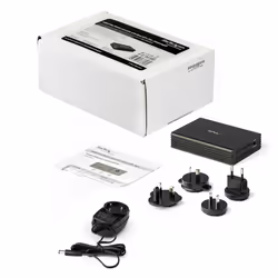 StarTech.com Convertisseur Fibre RJ45 10Gb Ethernet pour Réseaux Nbase-T 10Gbps - SFP vers RJ45 - Multigigabit Mono/Multimode - Pont réseau Fibre Optique vers Cuivre - Vue supplémentaire 5