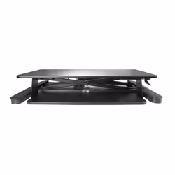 StarTech.com Convertisseur de Bureau Assis-Debout avec Plateau pour Clavier, Surface 35x21" - Poste Ergonomique de Bureau/Tablette à Hauteur Réglable - Peut Contenir 2 Écrans - Pré-Assemblé - Vue supplémentaire 4