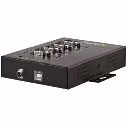 StarTech.com Hub Série 4 Ports USB vers RS232/RS485/RS422 - Convertisseur Industriel USB 2.0 vers DB9 - IP30 - Hub Série Méta ...