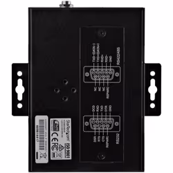 StarTech.com Hub Série 4 Ports USB vers RS232/RS485/RS422 - Convertisseur Industriel USB 2.0 vers DB9 - IP30 - Hub Série Métallique Montable sur Rail DIN - Protection ESD 15kV - Vue supplémentaire 4