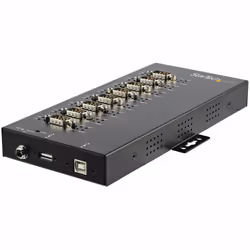 StarTech.com Hub Série 8 Ports USB vers RS232/RS485/RS422 - Convertisseur Industriel USB 2.0 vers DB9 - IP30 - Hub Série Méta ...