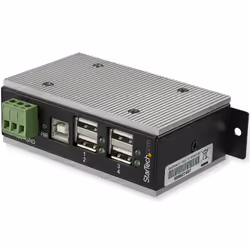StarTech.com Multiprise USB 2.0 industrielle à 4 ports avec protection électrostatique (ESD) 15 kV