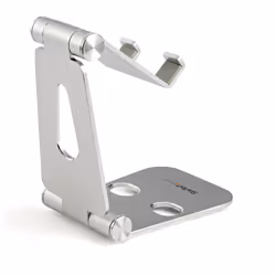StarTech.com Support pour Téléphone et Tablette - Support Universel Pliable pour Smartphones et Tablettes Support Ergonomique Réglable Multi-Angles pour Téléphone Portable, 10,1-33cm