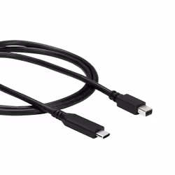 StarTech.com Câble adaptateur USB-C vers Mini DisplayPort 4K 60 Hz de 1 m en noir - Vue supplémentaire 5