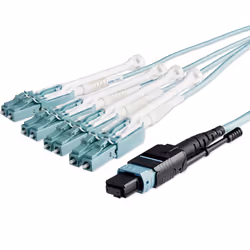 StarTech.com MPO8LCPL10M, 10 m, OM3, MPO/MTP, 8x LC