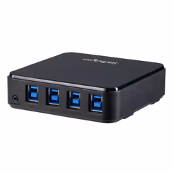 StarTech.com Switch de partage de périphériques USB 3.0 (5Gbps) avec 4 entrées / 4 sorties