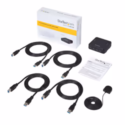 StarTech.com Switch de partage de périphériques USB 3.0 (5Gbps) avec 4 entrées / 4 sorties - Vue supplémentaire 8