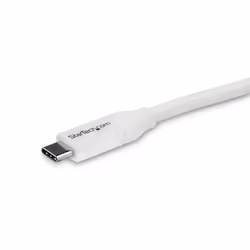 StarTech.com Câble USB-C vers USB-C avec Power Delivery 5A de 4 m - USB 2.0 - Blanc