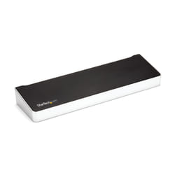 StarTech.com Station d'Accueil USB-C pour PC Portable 4K à Triple Écran avec Double DisplayPort et HDMI - 100W PD - USB-C, 4x USB-A Hub - USB 3.1 Gen 1 Type-C Dock - Windows et Mac