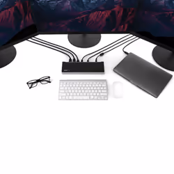 StarTech.com Station d'Accueil USB-C pour PC Portable 4K à Triple Écran avec Double DisplayPort et HDMI - 100W PD - USB-C, 4x USB-A Hub - USB 3.1 Gen 1 Type-C Dock - Windows et Mac - Vue supplémentaire 6
