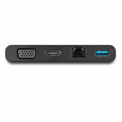 StarTech.com Adaptateur Multiport USB-C avec HDMI, VGA, Gigabit Ethernet & USB 3.0 - Mini Dock USB-C vers 4K HDMI ou 1080p VGA - Station d'Accueil pour PC/Ordinateur Portable USB-C