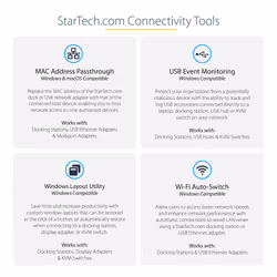 StarTech.com Adaptateur Multiport USB-C - Mini Dock USB-C avec 4K HDMI ou 1080p VGA - Hub 3x USB 3.0, SD, GbE, Audio, 100W PD Pass-Through - Station d'Accueil pour PC Portable/Tablette - Vue supplémentaire 13