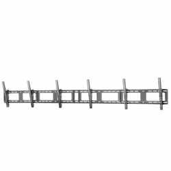 StarTech.com Support mural universel pour TV à 3 écrans - Pour tableau de menu numérique, 150 kg, 101,6 cm (40"), 127 cm (50" ...