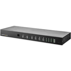 StarTech.com Switch Matriciel HDMI 4x4 avec Contrôle Audio et Ethernet - Vidéo 4K 60Hz - Répartiteur HDMI 2.0 Monté en Rack avec Télécommande