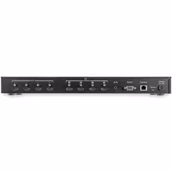 StarTech.com Switch Matriciel HDMI 4x4 avec Contrôle Audio et Ethernet - Vidéo 4K 60Hz - Répartiteur HDMI 2.0 Monté en Rack avec Télécommande