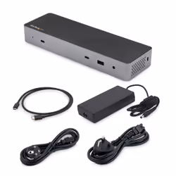 StarTech.com Dock Thunderbolt 3 Compatible Hôte USB-C - Écrans Double 4K 60Hz DisplayPort 1.4 ou Double HDMI - Simple 8K - Station d'Acceuil TB3/USB-C - 96W PD, 5xUSB - 10Gbps - Vue supplémentaire 7