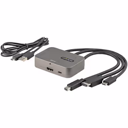 StarTech.com Adaptateur MultiPorts 3-en-1 vers HDMI - Convertisseur USB-C 4K 60Hz, HDMI ou Mini DisplayPort vers HDMI pour Salles de Conférences - Adaptateur Digital AV Video pour Écrans/Affichages HDMI - Vue supplémentaire 5