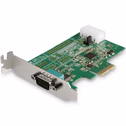 StarTech.com Carte Adaptateur Série RS232 PCI Express à 1 port - Carte Contrôleur Hôte Série PCIe RS232 - PCIe vers Série DB9 ...