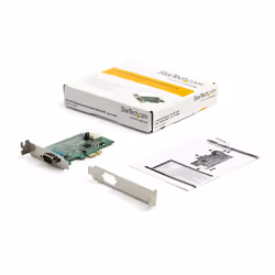 StarTech.com Carte Adaptateur Série RS232 PCI Express à 1 port - Carte Contrôleur Hôte Série PCIe RS232 - PCIe vers Série DB9 - 16950 UART - Carte d'Extension Profil Bas - Windows et Linux - Vue supplémentaire 6