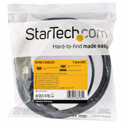 StarTech.com Câble pour switch KVM USB VGA de 1,8 m pour consoles - Vue supplémentaire 5