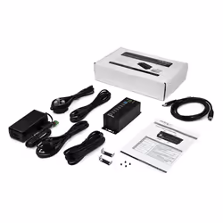 StarTech.com Hub USB 3.0 à 7 ports avec adaptateur d'alimentation - Concentrateur USB-A industriel en métal avec protection contre les décharges électrostatiques et les surtensions de 350 W - Montable sur Din/Mur/Bureau - Hub USB 3.2 Gen 1 (5Gbps) haut débit - Vue supplémentaire 4