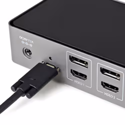 StarTech.com Dock USB-C & USB-A - Station d'Accueil Universelle à Triple Écran DisplayPort & HDMI 4K 60Hz - 85W Power Delivery, 6x USB Hub, GbE, Audio - USB 3.1 Gen 2 10Gbps - Vue supplémentaire 5