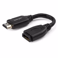 StarTech.com Câble HDMI haute vitesse d'aide port de 15 cm - 4K à 60 Hz, 0,152 m, HDMI Type A (Standard), HDMI Type A (Standa ...