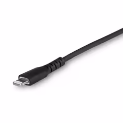 StarTech.com Câble USB-C vers Lightning Noir Robuste 1m - Câble de Charge/Synchronistation USB Type C vers Lightning Fibre Aramide - iPad/iPhone 12 Certifié Apple MFi