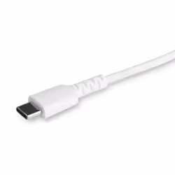 StarTech.com Câble USB-C vers Lightning Blanc Robuste 2m - Câble de Charge/Synchronistation USB Type C vers Lightning Fibre Aramide - iPad/iPhone 12 Certifié Apple MFi