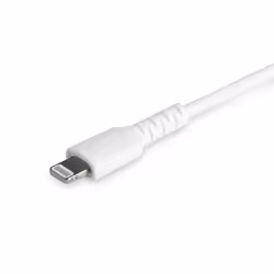 StarTech.com Câble USB-C vers Lightning Blanc Robuste 2m - Câble de Charge/Synchronistation USB Type C vers Lightning Fibre Aramide - iPad/iPhone 12 Certifié Apple MFi
