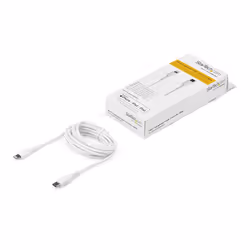 StarTech.com Câble USB-C vers Lightning Blanc Robuste 2m - Câble de Charge/Synchronistation USB Type C vers Lightning Fibre Aramide - iPad/iPhone 12 Certifié Apple MFi - Vue supplémentaire 5