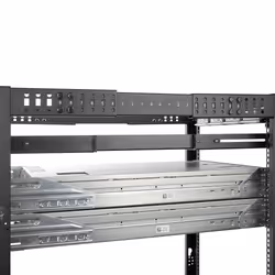 StarTech.com Rails pour rack de serveur 1U - Support de montage universel - Ajustable à 99 cm - Vue supplémentaire 9