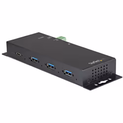 StarTech.com Hub USB C 4 ports 10Gbps - Hub USB Type-C industriel en métal avec 3xUSB-A & 1xUSB-C - Protection ESD & ...