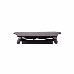 StarTech.com Bureau de Coin Convertible Position Assise/Debout avec Support Clavier Coulissant - Grande Surface (89 x 53cm) - Pupitre de Travail Ergonomique à Hauteur Réglable - Double Écran - Vue supplémentaire 2