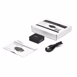 StarTech.com Convertisseur vidéo composite vers VGA - Alimentation USB - 1080p - VGA à RCA - Vue supplémentaire 7