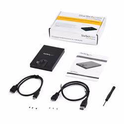 StarTech.com Boîtier de disque dur SATA de 2,5" crypté - Accès par empreinte digitale - Vue supplémentaire 8