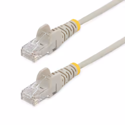 StarTech.com Câble réseau Ethernet RJ45 Cat6 de 1,5 m - Gris, 1,5 m, Cat6, U/UTP (UTP), RJ-45, RJ-45