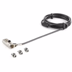 StarTech.com Câble de Verrouillage Universel à Combinaison de 2 m pour Ordinateur Portable - Combinaison à 4 Chiffres - Compa ...