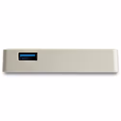 StarTech.com Adaptateur USB-C vers Gigabit Ethernet avec port USB-A - Adaptateur Réseau Blanc 1Gbps NIC USB 3.0/3.1 Type C - 1GbE USB-C RJ45/LAN TB3 Compatible Win, Mac, Chromebook - Vue supplémentaire 4