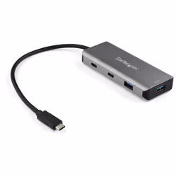 StarTech.com Hub USB-C 4 Ports - 2x USB-A et 2x USB-C - Hub SuperSpeed 10Gbps USB Type-C 3.2 Gen 2 - Alimentation Bus USB - A ...