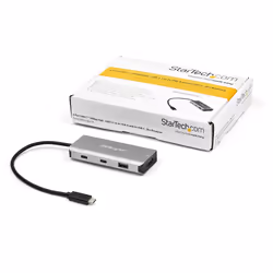StarTech.com Hub USB-C 4 Ports - 2x USB-A et 2x USB-C - Hub SuperSpeed 10Gbps USB Type-C 3.2 Gen 2 - Alimentation Bus USB - Adaptateur USB-C vers USB - Aluminium - Câble 25 cm - Vue supplémentaire 6