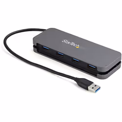 StarTech.com Hub USB 3.0 à 4 Ports - USB-A vers 4x USB-A - Mini Hub USB 3.2 Gen 1 Type-A SuperSpeed 5Gbps - Alimenté par Bus ...