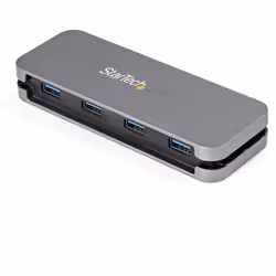 StarTech.com Hub USB 3.0 à 4 Ports - USB-A vers 4x USB-A - Mini Hub USB 3.2 Gen 1 Type-A SuperSpeed 5Gbps - Alimenté par Bus - Concentrateur USB avec Câble Long de 28cm et Gestion des Câbles