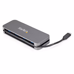 StarTech.com Hub USB-C 4 Ports - 4x USB-A - Hub USB 3.0 Type-C 5Gbps (USB 3.2 Gen 1) - Alimenté par Bus - Adaptateur Hub USB-C vers USB-A Portable - Câble 28.5cm/Rangement Intégré - Vue supplémentaire 6