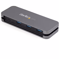 StarTech.com Hub USB-C 4 Ports - 3x USB-A/1x USB-C - Hub USB 3.0 Type-C 5Gbps (USB 3.2 Gen 1) - Alimenté par Bus - Adaptateur Hub USB-C vers USB-A Portable - Câble 28.5cm/Rangement Intégré
